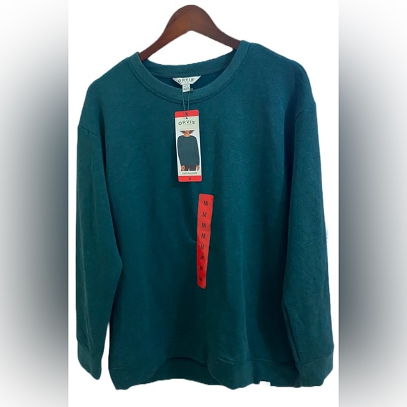 Orvis Sweaters - ORVIS COZY PULLOVER LONG SLEEVE SIZE MEDIUM
